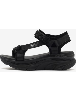 Skechers D'lux Walker - Pretty Field Kadın Siyah Sandalet 119822 Bbk