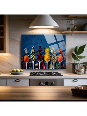 Glitglass Mutfak Cam Tablo - Modern ve Ilgi Çekici Tasarım