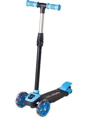 Cool Whells 3 Tekerlekli Twist Mavi Çocuk Scooter 3 - 12 Yaş Işıklı Tekerlekler ile Eğlenceli Kullanım FR58048