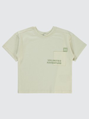 Civil Boys Erkek Çocuk Tişört 6-9 Yaş Fildişi