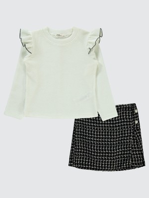 Civil Girls Kız Çocuk Takım 6-9 Yaş Siyah