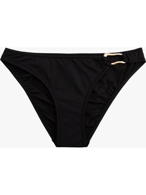 Koton Astarlı Metal Aksesuar Detaylı Bikini Altı
