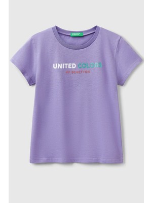 Benetton Kız Çocuk Tişört 3I1XC10MZ-25Y005
