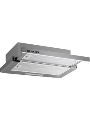Kumtel Inox Sürgülü Aspiratör DS6-905 X