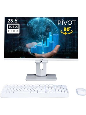 Turbox TAX1647 I7 7700HQ 16GB Ram 512GB SSD 23.6 Inç Fhd Pivot Webcam Wifi All In One Pc