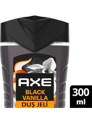 Axe Premium Collection Duş Jeli Black Vanilla 3 In 1 Vücut Saç Yüz 300 ml