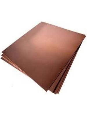 Uzunoğlu Bakır Bakır Plaka 13X28 cm Bakır Levha 130X280 mm