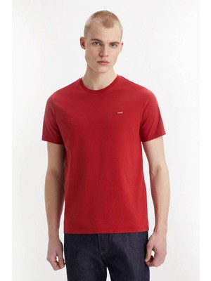 Levi's Erkek Arma Logo Kırmızı Basic T-Shirt - 003VJ-0000