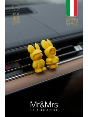 Mr&Mrs Fragrance Andy & Frida - Oto Araç Kokusu, Araba Klima Kokusu, Oto Kokusu - Vanilla