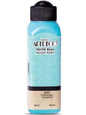 Artdeco Akrilik Boya 140 Ml Turkuaz Y-070R-3632