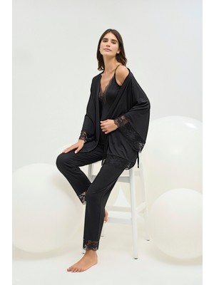 Sevim 16661 Kadın 3 Lü Pijama Takım