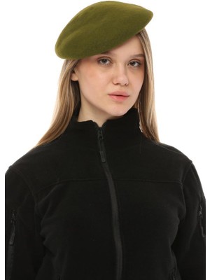 Single Sword Fransız Ressam Erkek&kadın Yün Keçe Bere