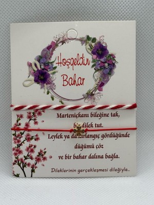 Yonca Motifli Matreniçka Bilekliği