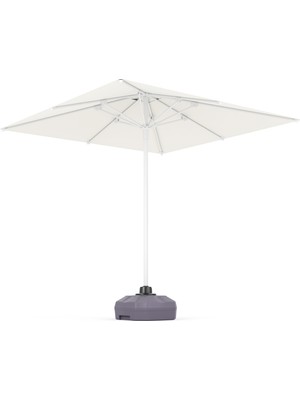 210 x 210 Mini Pro Şemsiye Beyaz   50 Lt Large Beyaz