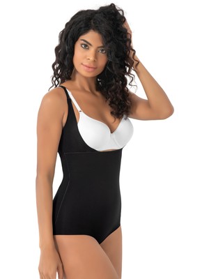 Form Angel Kadın Askılı Lazer Kesim Gögüs Destekli Body Korse