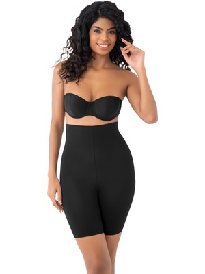 Paçalı Korse Yüksek Bel ve Basen Toparlayıcı Lazer Kesim Şekillendirici Kadın Korse