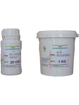 Rtv-2 Kalıp Silikonu 1Kg (25 Shore)