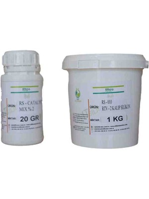 Rtv-2 Kalıp Silikonu 1Kg (10SHORE)