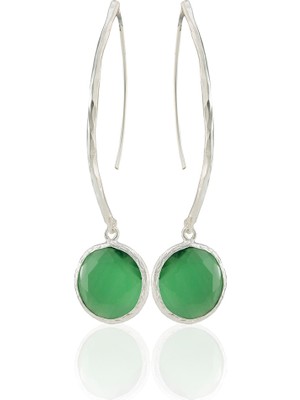 Kadir Jewellery Gümüş Kaplama Vintage Küpe -El Işçiliği ve Hipoalerjenik Küpe