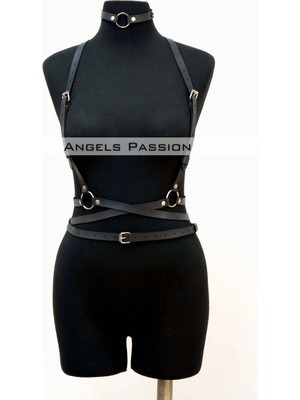 Modlive Deri Kemer, Elbise Kemeri ve Choker Takım - APFT632