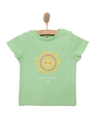 Hellobaby Basic Güneş Baskılı Tshirt Erkek Bebek