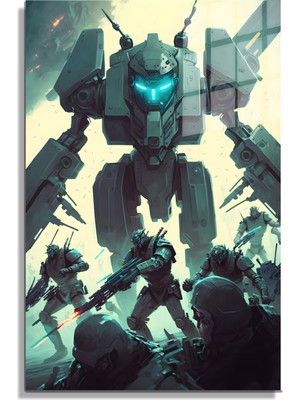 Space/uzay Yapay Zeka Özel Tasarım Cam Tablo Ofis, Mutfak Çocuk Odası, Salon 57