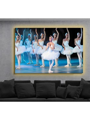 Marsilyan LED Işıklı Kanvas Tablo, 3D Dekoratif Baskılı Tablo Yapay Zeka Destekli Modern Tasarımlar 511