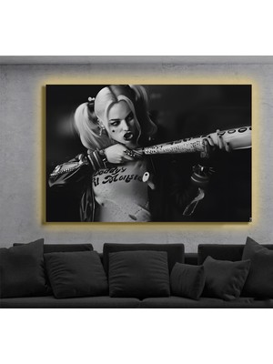 Marsilyan LED Işıklı Kanvas Tablo, 3D Dekoratif Baskılı Tablo Yapay Zeka Destekli Modern Tasarımlar 99