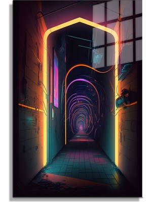 Marsilyan Space/uzay Yapay Zeka Özel Tasarım Cam Tablo Ofis, Mutfak Çocuk Odası, Salon 205