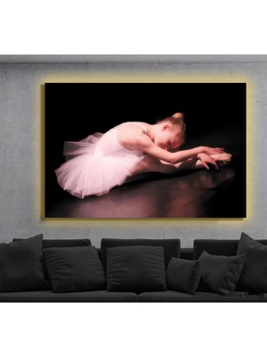 Marsilyan LED Işıklı Kanvas Tablo, 3D Dekoratif Baskılı Tablo Yapay Zeka Destekli Modern Tasarımlar 505