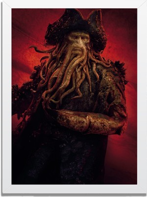 Dizi- Film Karakter ve Afişleri Mdf Plastik Çerçeveli Dekoratif Tablo 01