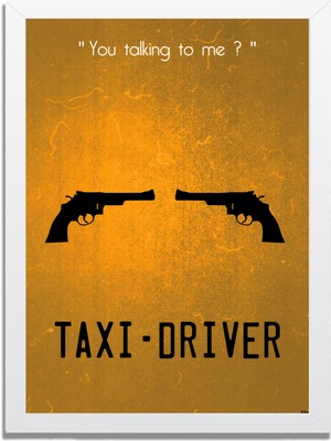 Dizi- Film Karakter ve Afişleri Mdf Plastik Çerçeveli Dekoratif Tablo 01