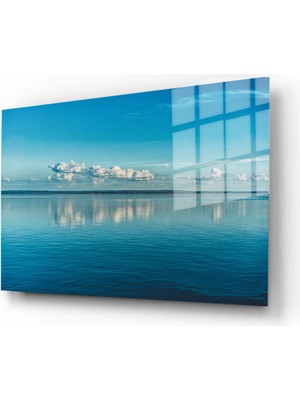 Doğa, Manzara 3D Dekoratif Baskı Yatay Cam Tablo 01