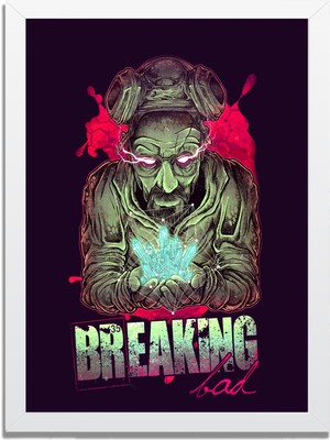 Dizi- Film Karakter ve Afişleri Mdf Plastik Çerçeveli Dekoratif Tablo 01