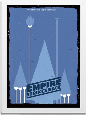 Dizi- Film Karakter ve Afişleri Mdf Plastik Çerçeveli Dekoratif Tablo 01