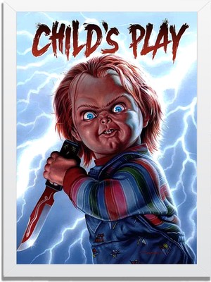 Dizi- Film Karakter ve Afişleri Mdf Plastik Çerçeveli Dekoratif Tablo 01