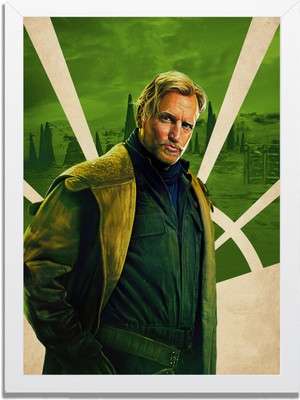 Dizi- Film Karakter ve Afişleri Mdf Plastik Çerçeveli Dekoratif Tablo 01