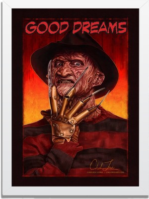 Dizi- Film Karakter ve Afişleri Mdf Plastik Çerçeveli Dekoratif Tablo 01