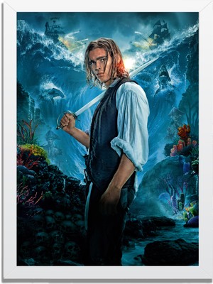 Dizi- Film Karakter ve Afişleri Mdf Plastik Çerçeveli Dekoratif Tablo 01