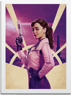 Dizi- Film Karakter ve Afişleri Mdf Plastik Çerçeveli Dekoratif Tablo 01