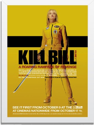 Dizi- Film Karakter ve Afişleri Mdf Plastik Çerçeveli Dekoratif Tablo 01