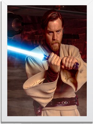 Dizi- Film Karakter ve Afişleri Mdf Plastik Çerçeveli Dekoratif Tablo 01