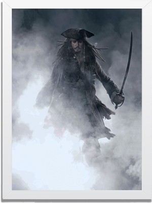 Dizi- Film Karakter ve Afişleri Mdf Plastik Çerçeveli Dekoratif Tablo 01