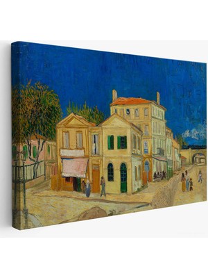 Marsilyan Vincent Willem Van Gogh - Sarı Ev TABLOSU-7157