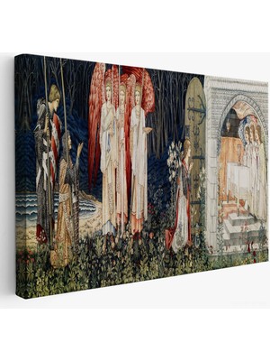 William Morris Kutsal Kase TABLOSU-7033