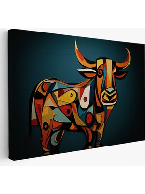 Marsilyan Soyut Boğa TABLOSU-7210