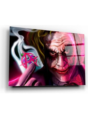 Marsilyan Joker Cam Tablo | Hediyelik, Dekoratif, Ofis, Mutfak