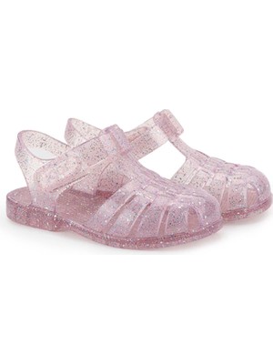 29-34 Numra Igor Simli Clasıca Crıstal Sandalet - Pembe