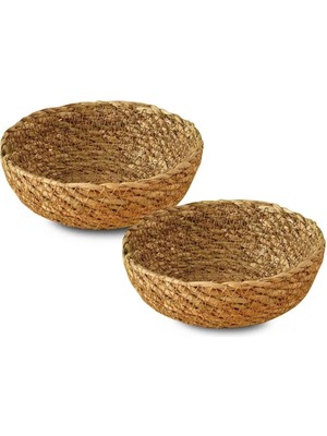 Homing 2'li Hasır Organizer Sepet 13 cm