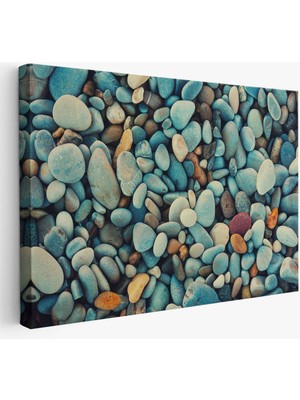 Deniz Taşı Dekoratif Kanvas Duvar TABLOSU-3495